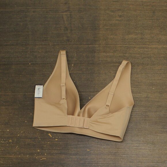 NWT Gap Body Womens Everyday Essentials Wireless Bra Brush Beige Brown 36D - Picture 3 of 6